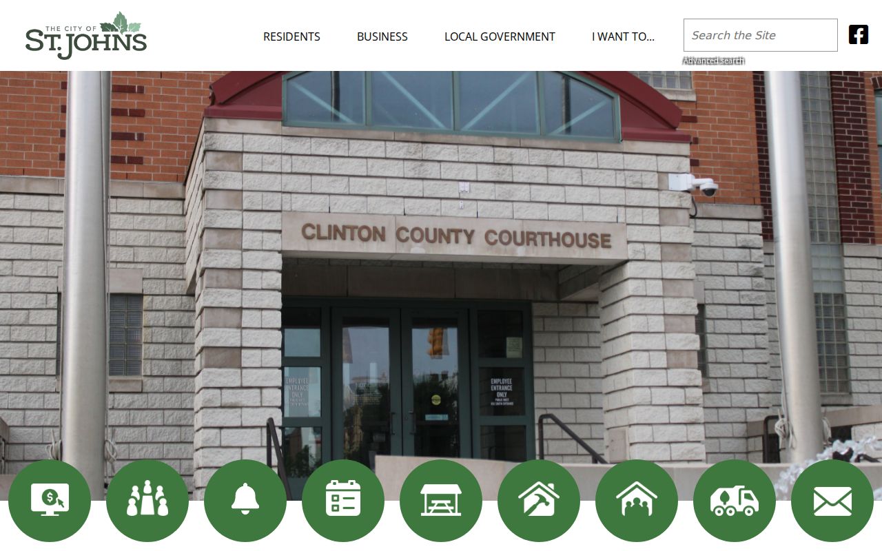 St. Johns city and police contact page for warrant record questions